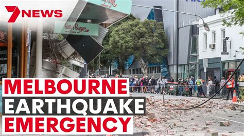 Tremors felt in Melbourne as magnitude.